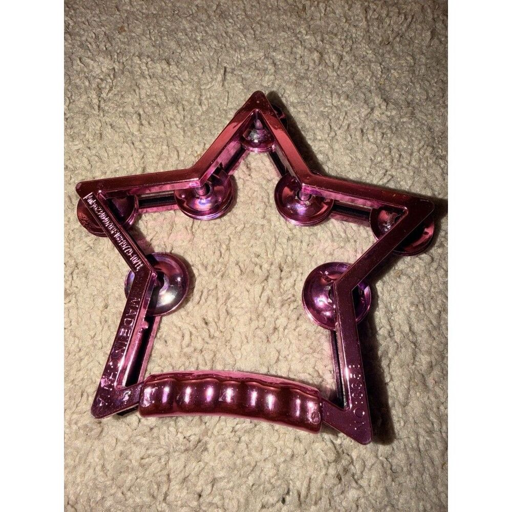 Star Shaped 6” Tambourines Classroom Instruments Pink Music